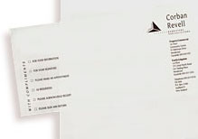 Corban Revell - Letterhead, With Compliments Slip